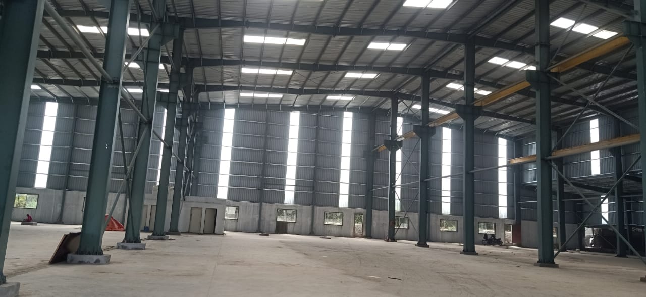 Warehouse, industrial sheds, manufacturing units available 