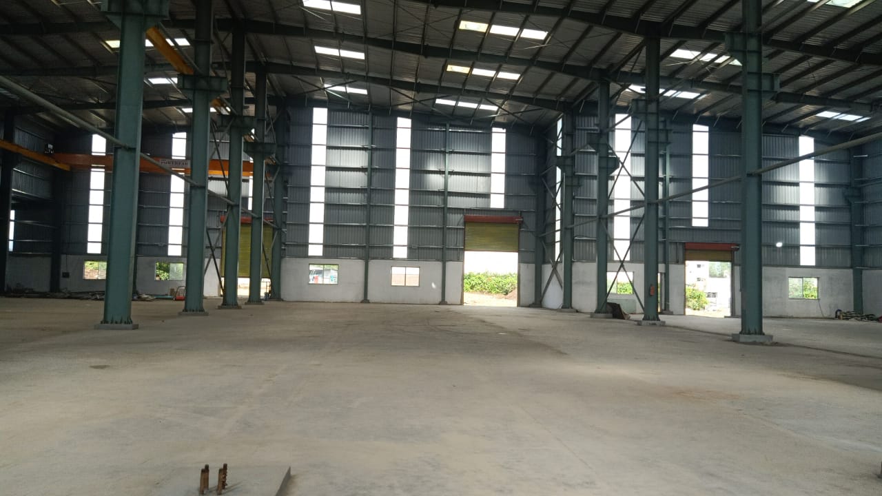 Warehouse, industrial sheds, manufacturing units available 